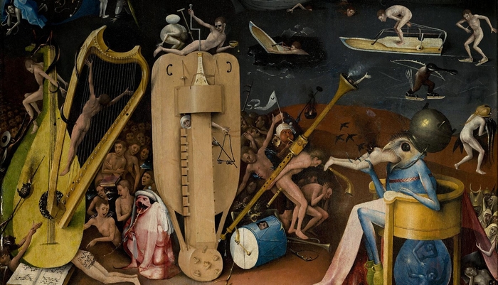 Hieronim Bosch, Ogród rozkoszy ziemskich (fragment)